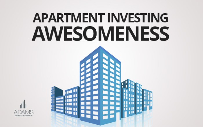 Why apartments are a good investment