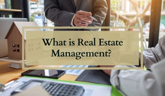 Property management in real estate